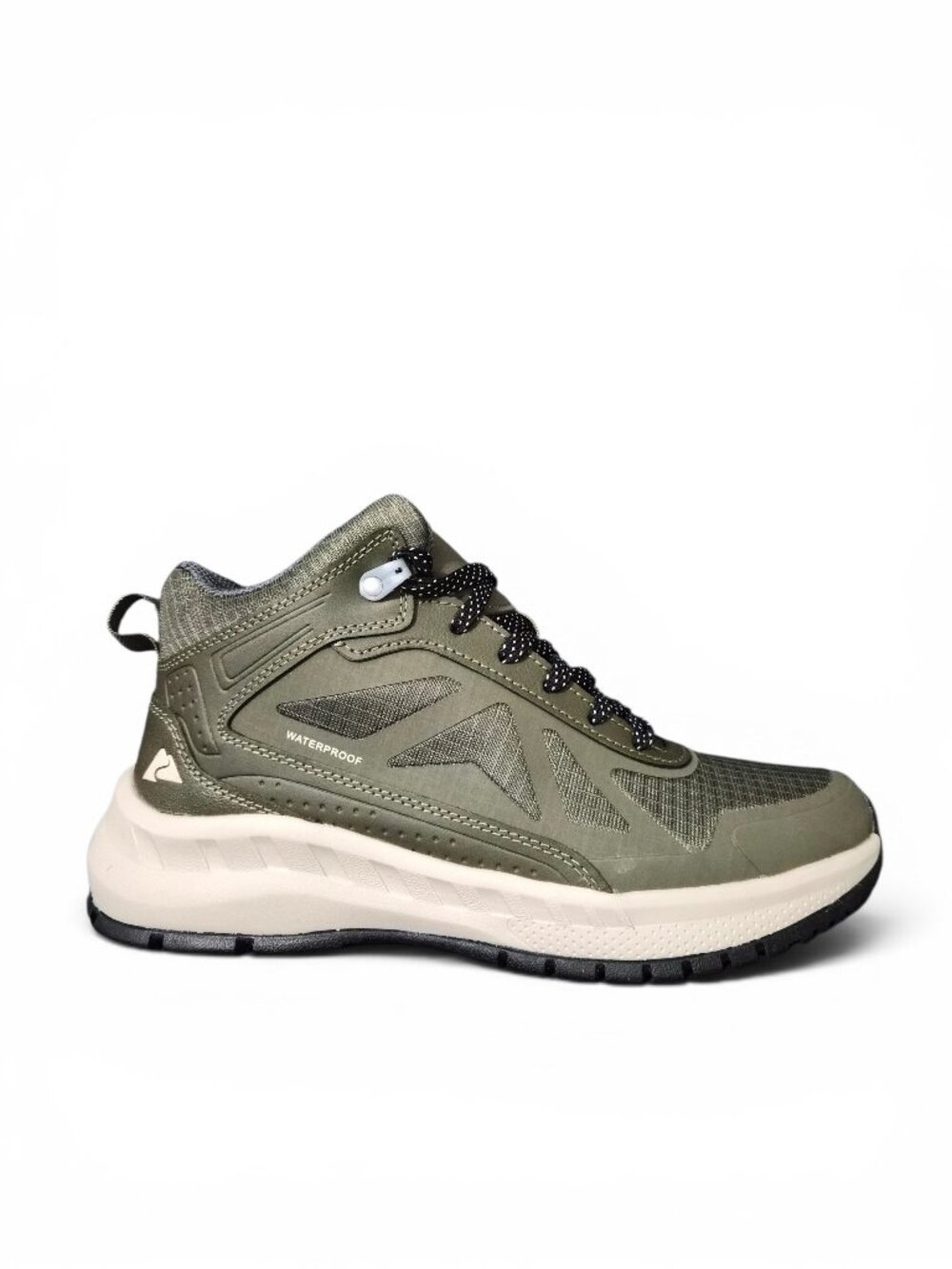 Ozark Trail Womens Tech Hiking Shoes Waterproof Size 8.5 Lace-Up Olive Green - Picture 4 of 8